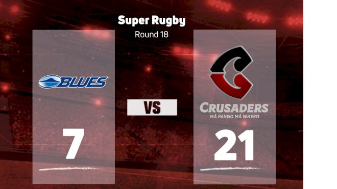 2022 Blues vs Crusaders