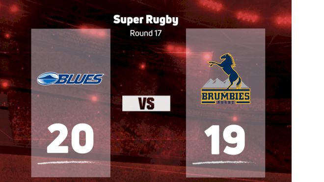 2022 Blues vs Brumbies Rugby