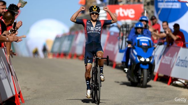 Richard Carapaz Takes Stage 14, Remco Evenepoel Falters