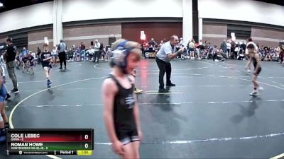 60 lbs Finals (2 Team) - Roman Howe, Contenders WA Blue vs Cole Lebec, SHWA