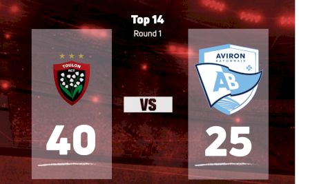 2022 RC Toulonnais vs Aviron Bayonnais