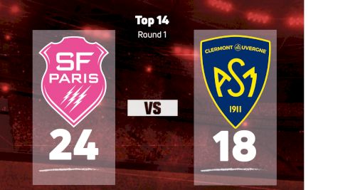 2022 Stade Francais vs ASM Clermont Auvergne
