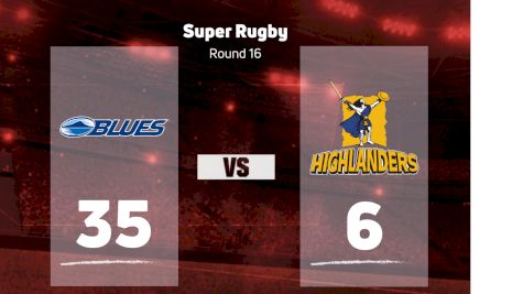 2022 Blues vs Highlanders