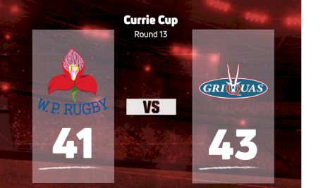 2022 Western Province vs Griquas