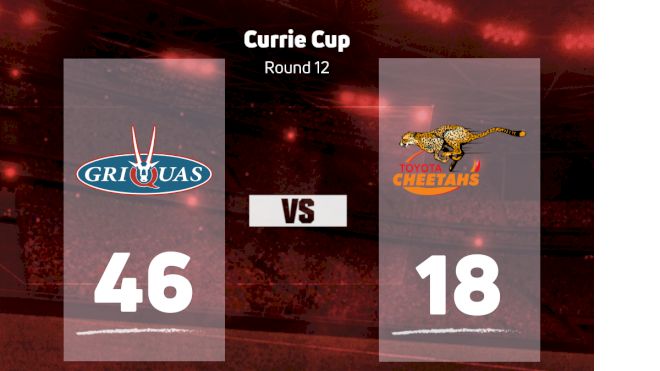 2022 Griquas vs Free State Cheetahs