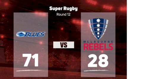 2022 Blues vs Melbourne Rebels