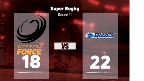 2022 Western Force vs Blues
