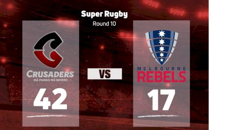 2022 Crusaders vs Melbourne Rebels