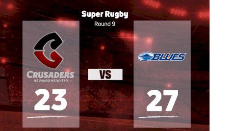 2022 Crusaders vs Blues