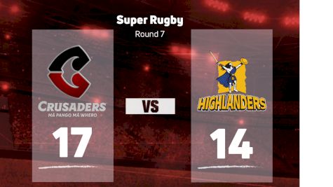 2022 Crusaders vs Highlanders