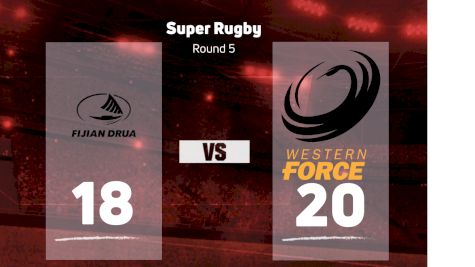 2022 Fijian Drua vs Western Force
