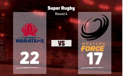 2022 NSW Waratahs vs Western Force