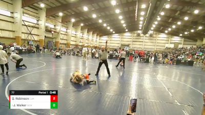 77 lbs Quarterfinal - Jt Walker, Nevada Elite Wrestling vs Quade Robinson, Cedar Jr. Wrestling