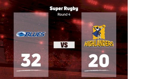 2022 Blues vs Highlanders
