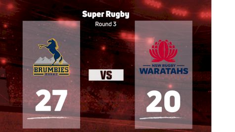 2022 Brumbies Rugby vs NSW Waratahs