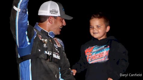 Stewart Friesen Celebrates Anniversary With Big STSS Elite Payday