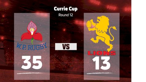 2021 Western Province vs Golden Lions