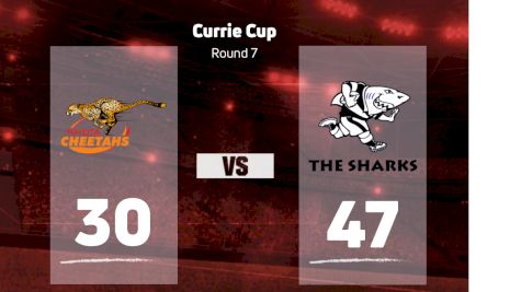 2021 Free State Cheetahs vs Sharks