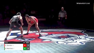 149 lbs. - Dylan Martinez, Fresno State vs Greg Gaxiola, Air Force