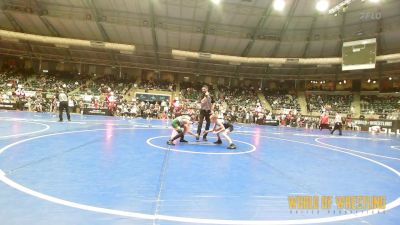 88 lbs Round Of 32 - Mick Dobbs, Interior Grappling Academy vs Andres Esparza, Adams City