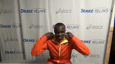 Boaz Lalang, Drake Relays, Men's Mile Special