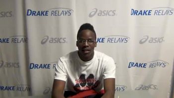 Raheem Black, Drake Relays, Boys 400m Hurdles Champion