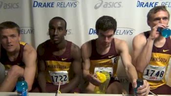 Minnesota, Drake Relays, Men's University DMR Champions