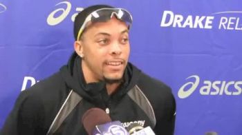 Wallace Spearmon, Drake Relays 200m Stadium Record Breaker (20.02)