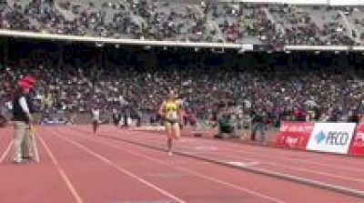 Anne Kesselring Oregon Women 1st Place 4x8 Championship of America Finish Penn Relays 2012