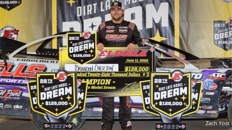 Brandon Overton Pounces On Chance To Win Third Dirt Late Model Dream