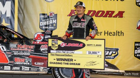 'Big Perm' Daulton Wilson Feeling Sense Of Relief After Eldora Win
