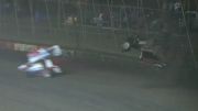 Dylan Westbrook Slames Into The Fence At Lakeside