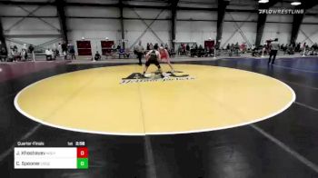 197 lbs Quarterfinal - Josh Khoshayev, Wesleyan vs Coy Spooner, Coast Guard