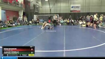 110 lbs Round 3 (6 Team) - Ryan Bahnson, Iowa Black vs Karson Vessells, South Dakota Blizzard