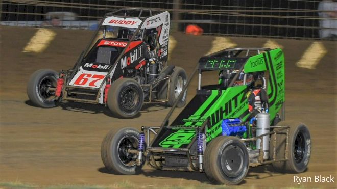 Buddy Kofoid Surges Late To Score Sweet USAC Midget Win