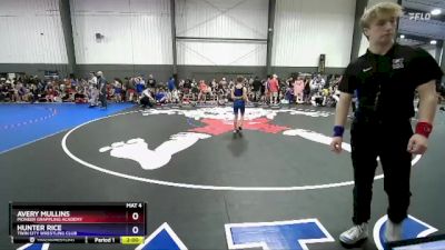 84 lbs Cons. Round 2 - Avery Mullins, Pioneer Grappling Academy vs Hunter Rice, Twin City Wrestling Club