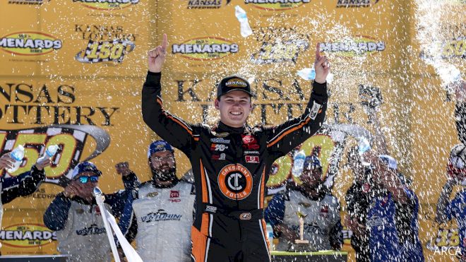 Corey Heim Gets ARCA Menards Series Redemption At Kansas Speedway