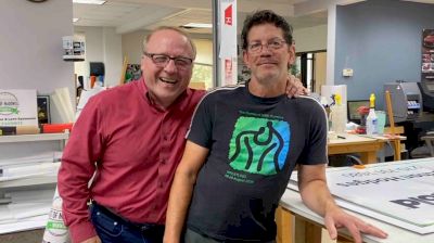 Barry Davis Surprises Brad Penrith At Work