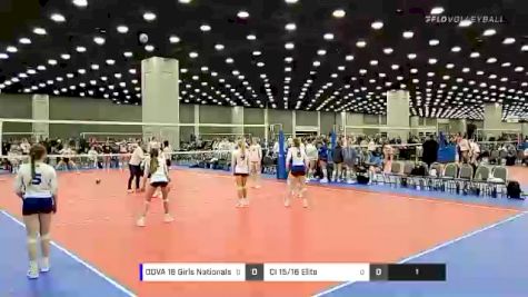ODVA 16 Girls Nationals vs CI 15/16 Elite - 2022 JVA World Challenge presented by Nike - Expo Only