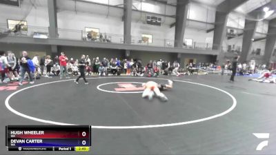 165 lbs Semifinal - Hugh Wheeler, WA vs Devan Carter, WA