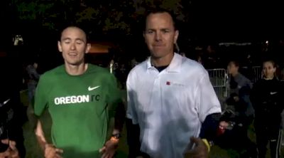 Brent Vaughn and Stephen Pifer after 2012 Payton Jordan Invite