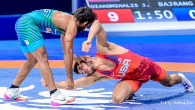 Yianni Diakomihalis vs Bajrang Punia Quarterfinal Scoring Highlight