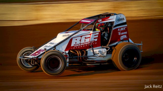 Kevin Thomas Jr. Fights Off Brady Bacon For USAC Sprint Win At Circle City