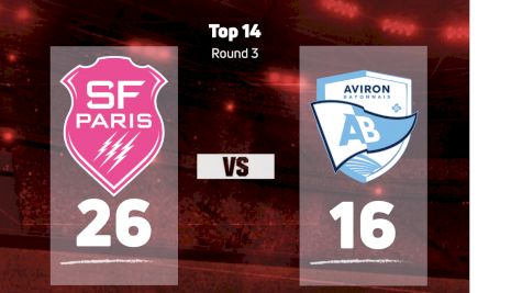2022 Stade Francais vs Aviron Bayonnais