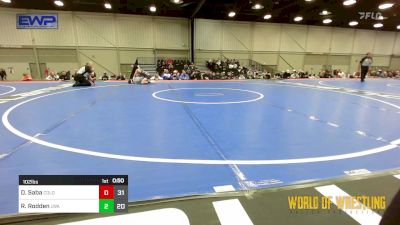 102 lbs Rr Rnd 5 - Dylan Saba, Northern Colorado 14U vs Ryatt Rodden, LWA 12U