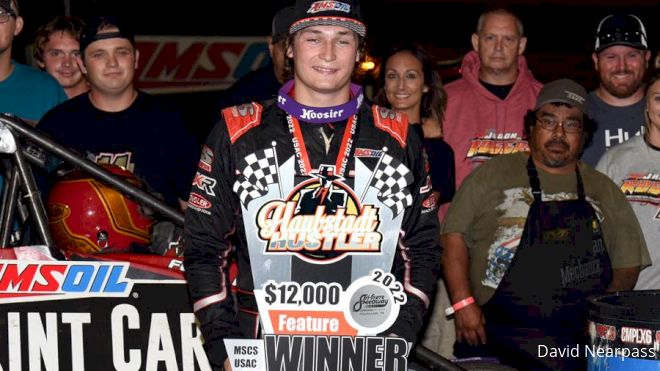 Jadon Rogers Becomes Newest USAC Winner With Haubstadt Hustler Victory