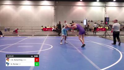 157 lbs C Of 8 #1 - Derek Holschlag, Northern Iowa vs Selwyn Porter, The Citadel