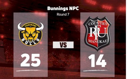 2022 Taranaki vs Counties Manukau