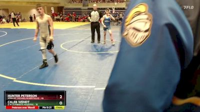 130 lbs Finals (8 Team) - Thomas Snyder, STMA (St. Michael/Albertville) vs Alaric Post, Z-M (Zumbrota-Mazeppa)