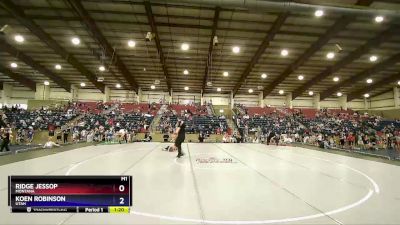 34-37 lbs Round 1 - Ridge Jessop, Montana vs Koen Robinson, Utah